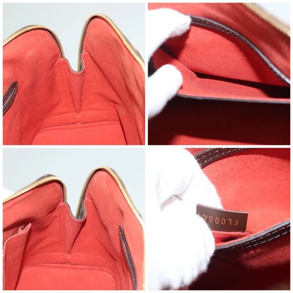 LOUIS VUITTON Damier Ebene Alma Hand Bag - Picture 14 of 15